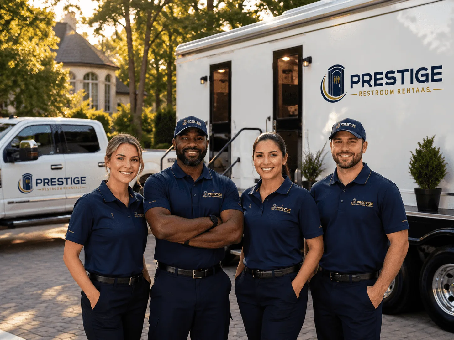 Trusted Luxury Portable Restrooms company in Isola, MS